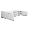 Mueble Tv | Mueble De Salón | Armario Tv Blanco Brillante 120x40,5x35 Cm Cfw778439