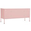 Mueble Tv | Mueble De Salón | Armario Tv De Acero Rosa 105x35x50 Cm Cfw778561