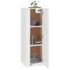 Mueble Tv De Pared | Mueble De Salón | Armario Tv Blanco 40x34,5x100 Cm Cfw778688