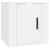 Mueble Tv De Pared | Mueble De Salón | Armario Tv Blanco 40x34,5x40 Cm Cfw778689