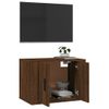 Mueble Tv De Pared | Mueble De Salón | Armario Tv Roble Marrón 57x34,5x40 Cm Cfw778751