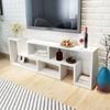 Mueble Tv | Mueble De Salón | Armario Tv En Forma De L Blanco Cfw778775