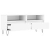 Mueble Tv | Mueble De Salón | Armario Tv Madera Contrachapada Blanco 100x34,5x44,5 Cm Cfw778783