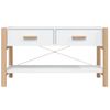 Mueble Tv | Mueble De Salón | Armario Tv Madera Contrachapada Blanco 82x38x45 Cm Cfw778833