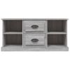 Mueble Tv | Mueble De Salón | Armario Tv Madera Contrachapada Gris Sonoma 99,5x35,5x48 Cm Cfw778940