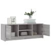 Mueble Tv | Mueble De Salón | Armario Tv Madera De Ingeniería Gris Sonoma 102x30x37,5 Cm Cfw779171