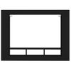 Mueble Tv | Mueble De Salón | Armario Tv Madera De Ingeniería Negro 152x22x113 Cm Cfw779188