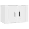 Set De 5 Uds Muebles Tv | Mueble De Salón | Armario Tv Madera Contrachapada Blanco Cfw789247