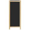 Aparador Alto | Armario De Cocina | Buffet De Salón Madera Contrachapada Negro 42x38x90 Cm Cfw733862