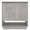 Aparador | Armario De Cocina | Buffet De Salón De Madera Contrachapada Gris Hormigón 70x41x75 Cm Cfw735557