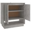 Aparador | Armario De Cocina | Buffet De Salón De Madera Contrachapada Gris Hormigón 70x41x75 Cm Cfw735557