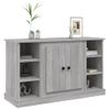 Aparador | Armario De Cocina | Buffet De Salón De Madera Contrachapada Gris Sonoma 100x35,5x60 Cm Cfw735577