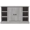 Aparador | Armario De Cocina | Buffet De Salón De Madera Contrachapada Gris Sonoma 100x35,5x60 Cm Cfw735577