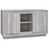 Aparador | Armario De Cocina | Buffet De Salón De Madera Contrachapada Gris Sonoma 102x35x60 Cm Cfw735578