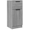 Aparador | Armario De Cocina | Buffet De Salón De Madera Contrachapada Gris Sonoma 30x30x70 Cm Cfw735586