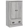 Aparador | Armario De Cocina | Buffet De Salón De Madera Contrachapada Gris Sonoma 60x35,5x103,5 Cm Cfw735602