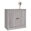 Aparador | Armario De Cocina | Buffet De Salón De Madera Contrachapada Gris Sonoma 70x35,5x67,5 Cm Cfw735640