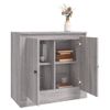 Aparador | Armario De Cocina | Buffet De Salón De Madera Contrachapada Gris Sonoma 70x35,5x67,5 Cm Cfw735640