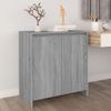 Aparador | Armario De Cocina | Buffet De Salón De Madera Contrachapada Gris Sonoma 70x41x75 Cm Cfw735644