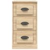 Aparador | Armario De Cocina | Buffet De Salón De Madera Contrachapada Roble Sonoma 36x35,5x67,5 Cm Cfw736275