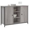 Aparador | Armario De Cocina | Buffet De Salón De Madera De Ingeniería Gris Sonoma 100x35x70 Cm Cfw736570