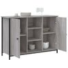 Aparador | Armario De Cocina | Buffet De Salón De Madera De Ingeniería Gris Sonoma 100x35x70 Cm Cfw736570