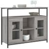 Aparador | Armario De Cocina | Buffet De Salón De Madera De Ingeniería Gris Sonoma 100x35x80 Cm Cfw736573