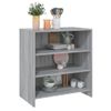 Aparador | Armario De Cocina | Buffet De Salón De Madera De Ingeniería Gris Sonoma 70x40,5x75 Cm Cfw736683