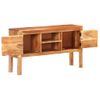 Aparador | Armario De Cocina | Buffet De Salón De Madera Maciza De Acacia 116x30x66 Cm Cfw737152