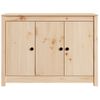 Aparador | Armario De Cocina | Buffet De Salón De Madera Maciza De Pino 110x35x74 Cm Cfw737227