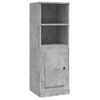 Aparador | Armario De Cocina | Buffet De Salón Madera Contrachapada Gris Hormigón 36x35,5x103,5 Cm Cfw737685