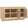 Aparador | Armario De Cocina | Buffet De Salón Madera Contrachapada Roble Sonoma 102x35x55 Cm Cfw737739