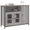 Aparador | Armario De Cocina | Buffet De Salón Madera De Ingeniería Gris Sonoma 100x35x75 Cm Cfw737836