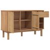 Aparador | Armario De Cocina | Buffet De Salón Otta Madera Maciza Pino 114x43x73,5 Cm Cfw738125