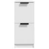 Pack 2 Uds Aparador | Armario De Cocina | Buffet De Salónes Madera Contrachapada Blanco 30x30x70 Cm Cfw738187