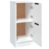 Pack 2 Uds Aparador | Armario De Cocina | Buffet De Salónes Madera Contrachapada Blanco 30x30x70 Cm Cfw738187