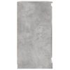 Pack 2 Uds Aparador | Armario De Cocina | Buffet De Salónes Madera Contrachapada Gris Hormigón Cfw738225