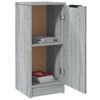 Pack 2 Uds Aparador | Armario De Cocina | Buffet De Salónes Madera Contrachapada Gris Sonoma 30x30x70 Cm Cfw738254