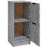 Pack 2 Uds Aparador | Armario De Cocina | Buffet De Salónes Madera Contrachapada Gris Sonoma 30x30x70 Cm Cfw738255