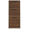 Pack 2 Uds Aparador | Armario De Cocina | Buffet De Salónes Madera Contrachapada Marrón Roble 30x30x70 Cm Cfw738271