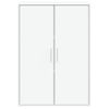 Pack 2 Uds Aparador | Armario De Cocina | Buffet De Salónes Madera De Ingeniería Blanco 60x31x84 Cm Cfw738335