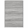 Pack 2 Uds Aparador | Armario De Cocina | Buffet De Salónes Madera De Ingeniería Gris Sonoma 60x31x84 Cm Cfw738367