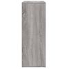 Pack 2 Uds Aparador | Armario De Cocina | Buffet De Salónes Madera De Ingeniería Gris Sonoma 60x31x84 Cm Cfw738367