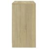 Pack 2 Uds Aparador | Armario De Cocina | Buffet De Salónes Madera De Ingeniería Roble Sonoma 70x41x75 Cm Cfw738430