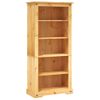 Estantería | Librería | Armario De Libros 5 Niveles Corona Range De Pino Mexicano 81x29x150 Cm Cfw760160