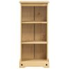 Estantería | Librería | Armario De Libros Corona Madera Maciza De Pino 46x29x100 Cm Cfw760288