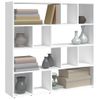 Estantería | Librería | Armario De Libros/divisor De Espacios Blanco 105x24x102 Cm Cfw760599