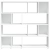 Estantería | Librería | Armario De Libros/divisor De Espacios Blanco 105x24x102 Cm Cfw760599