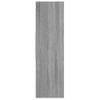 Estantería | Librería | Armario De Libros Madera Contrachapada Gris Sonoma 97,5x29,5x100 Cm Cfw761016