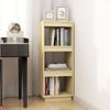 Estantería | Librería | Armario De Libros/divisor De Espacios Madera Maciza Pino 40x35x103 Cm Cfw761506